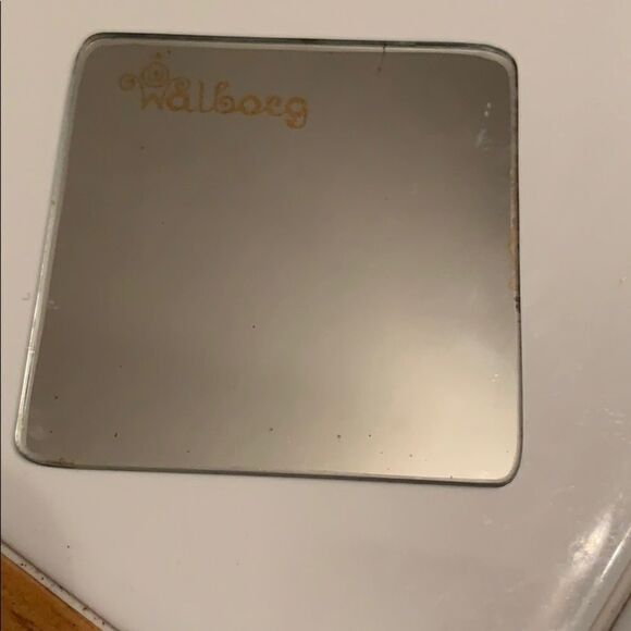 Vtg Walborg black beaded evening bag/mirror & coin purse - Picture 6 of 8